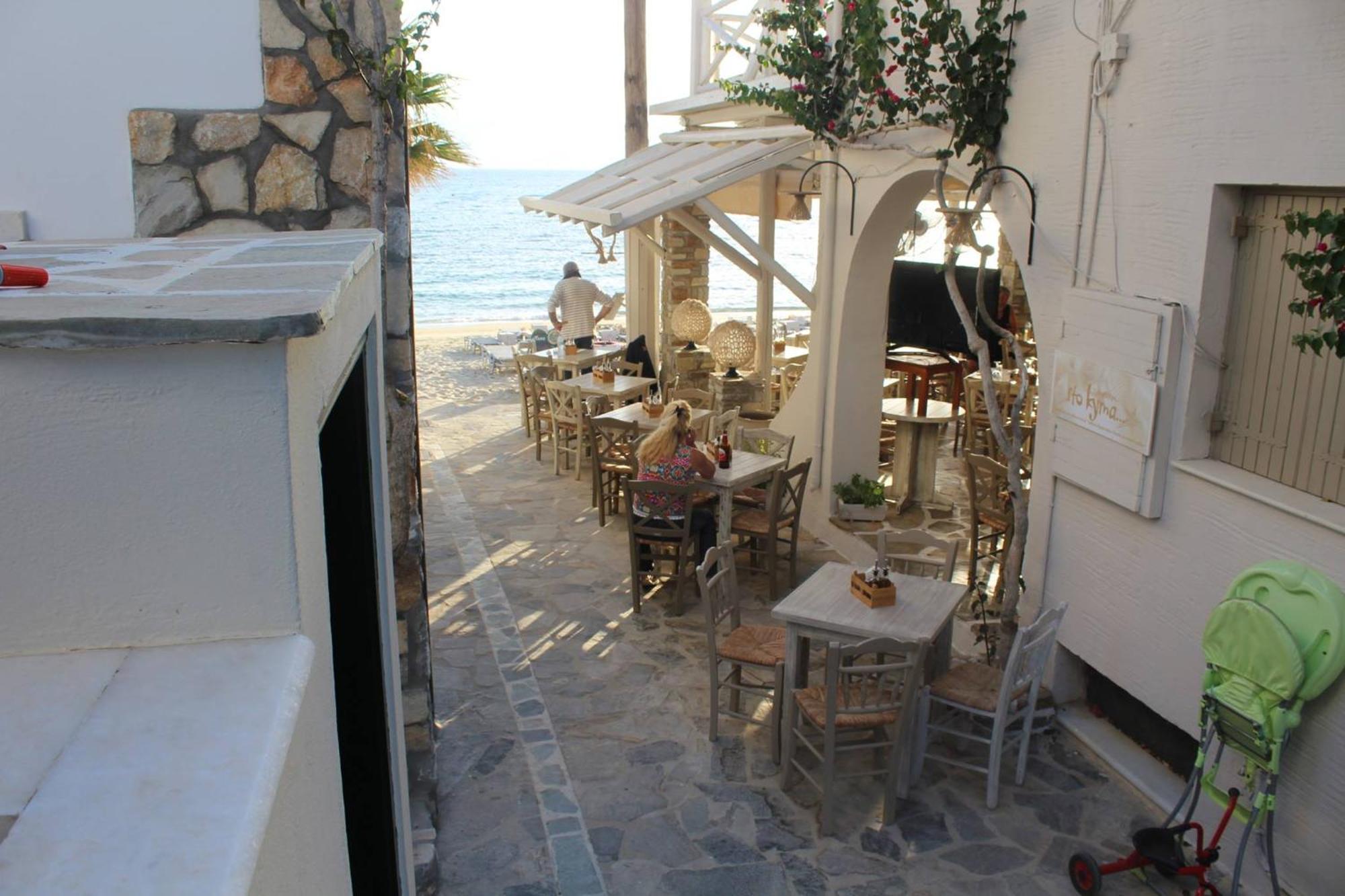 Theofanis Studios Agia Anna  ภายนอก รูปภาพ
